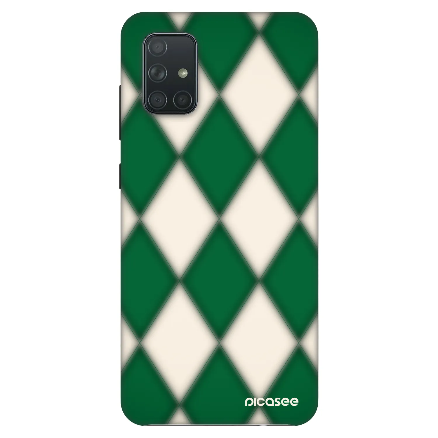 Picasee Fashion Case für Samsung Galaxy A71 A715F - Emerald Diamond