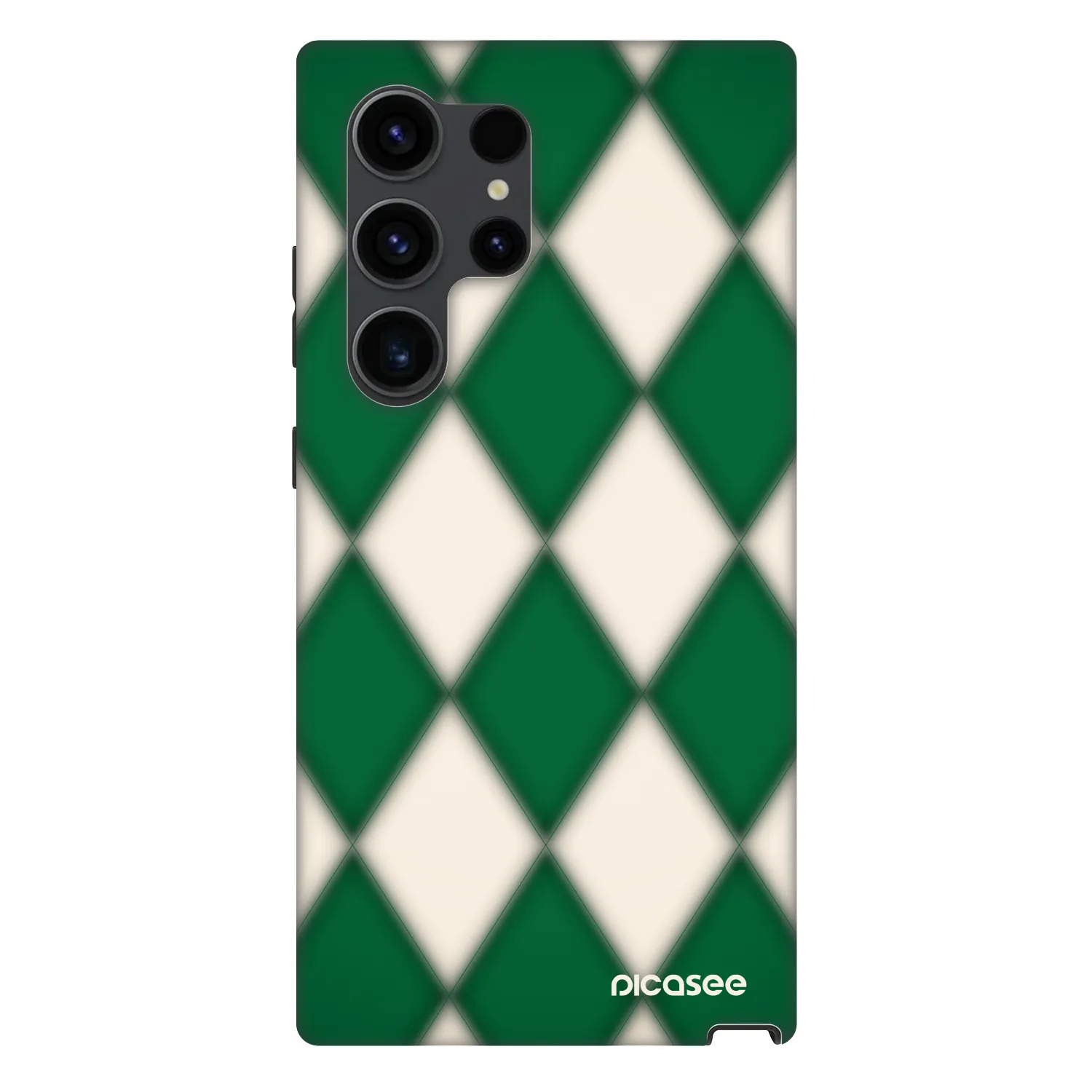 Picasee Fashion Case PowerShare pro Samsung Galaxy S24 Ultra S928B 5G - Emerald Diamond