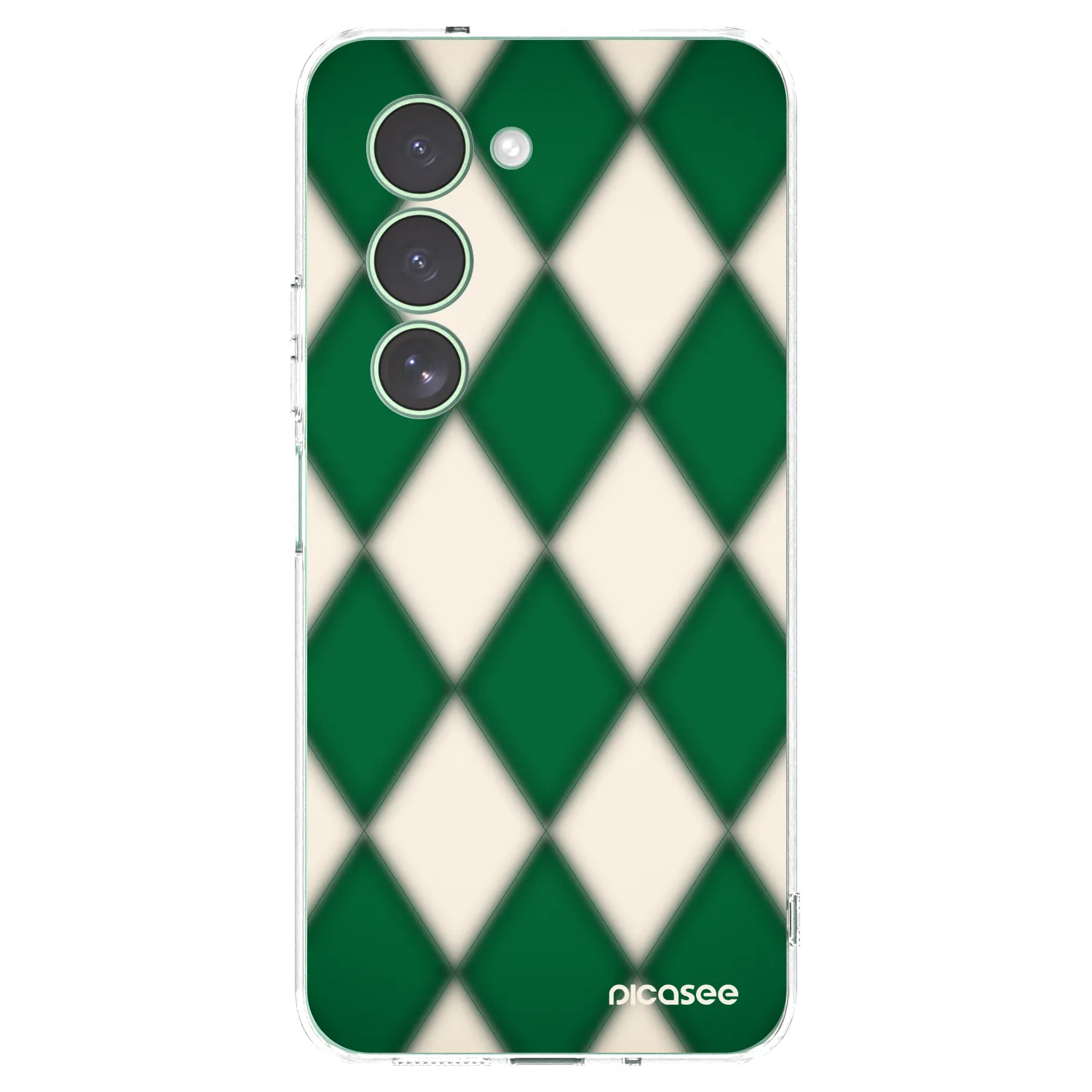 Picasee Xiaomi Redmi 15 5G Hülle - Transparentes Silikon - Emerald Diamond