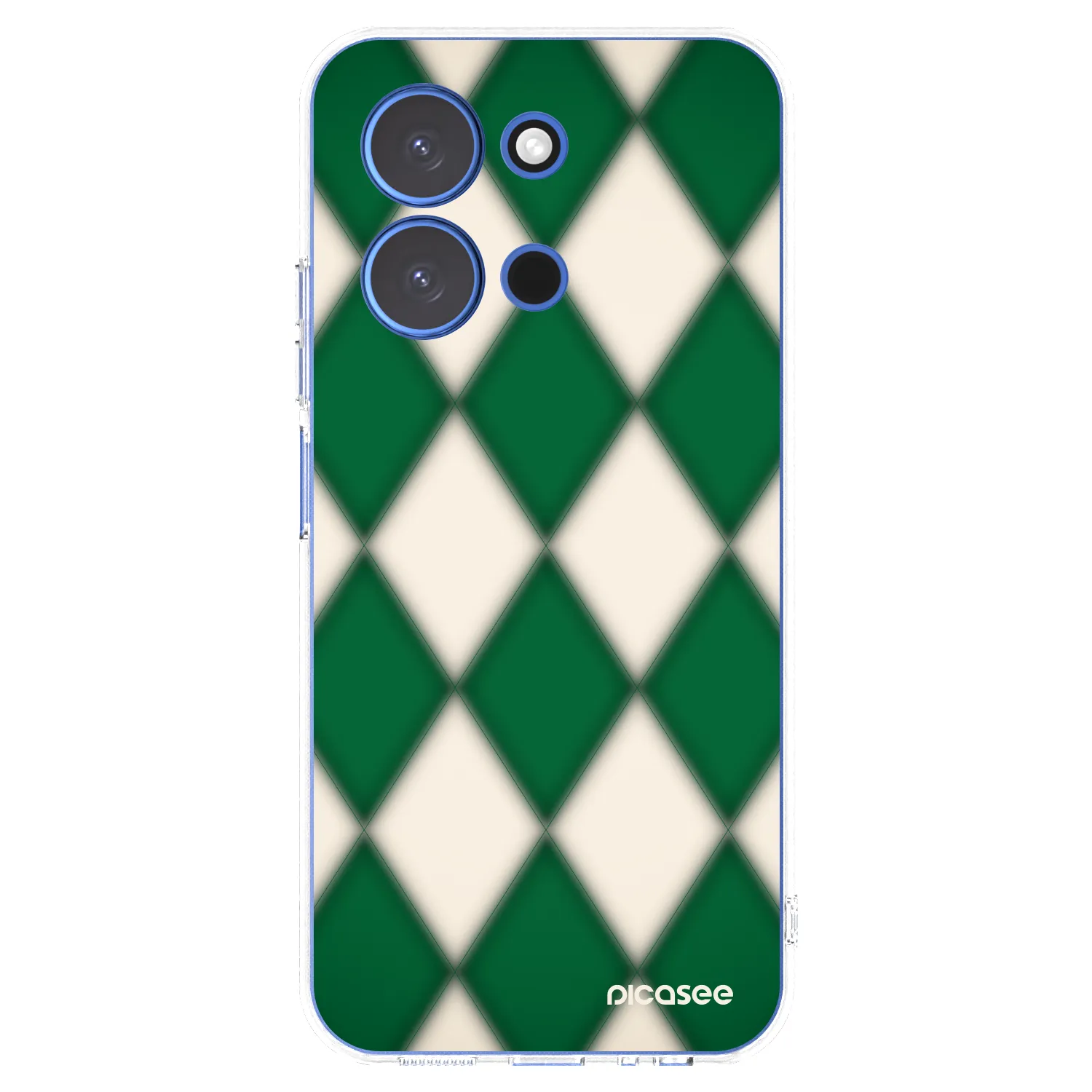 Picasee Xiaomi Redmi 15C 4G Hülle - Transparentes Silikon - Emerald Diamond