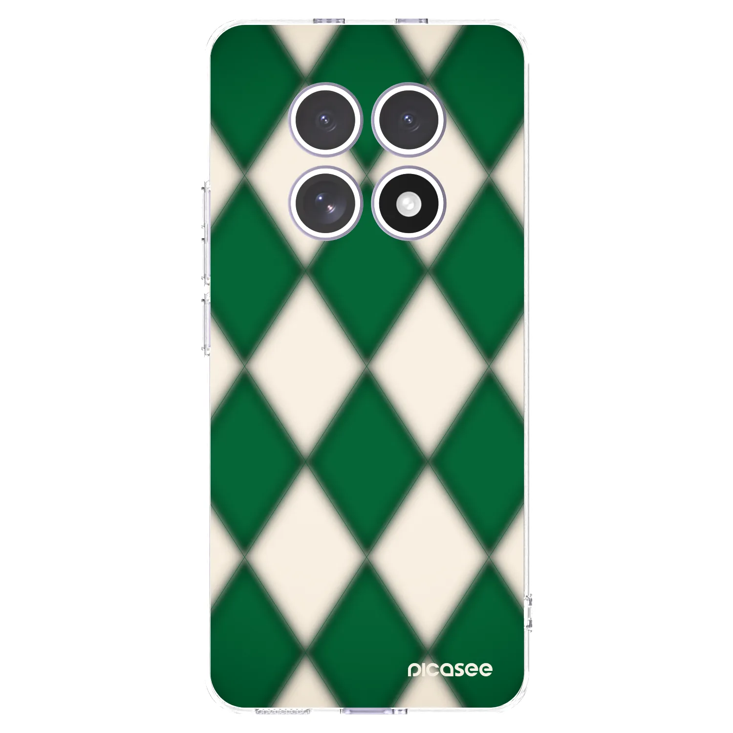 Picasee Xiaomi Redmi Note 15 Hülle - Transparentes Silikon - Emerald Diamond