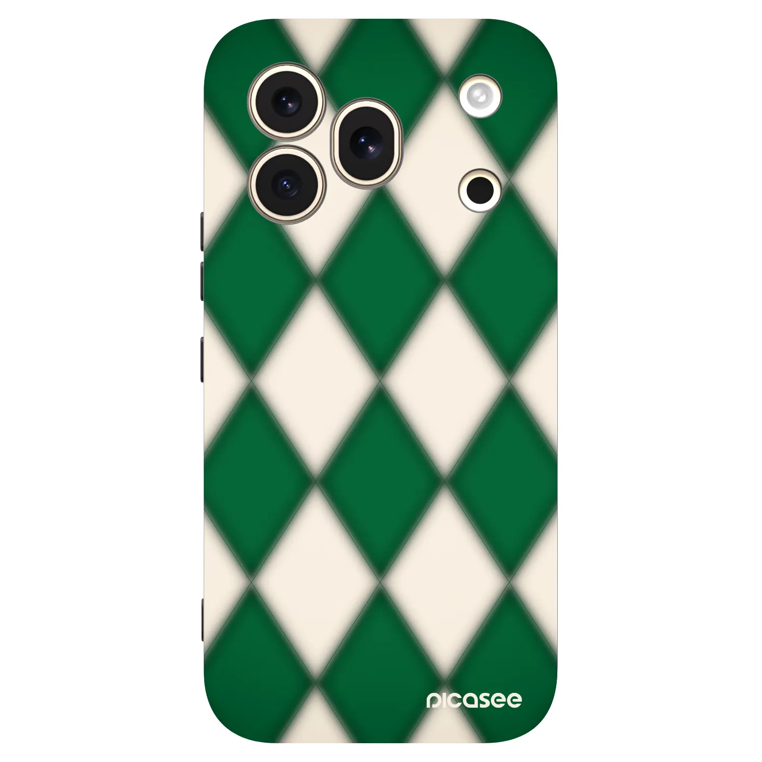 Picasee Honor 600 Pro Hülle - Schwarzes Silikon - Emerald Diamond