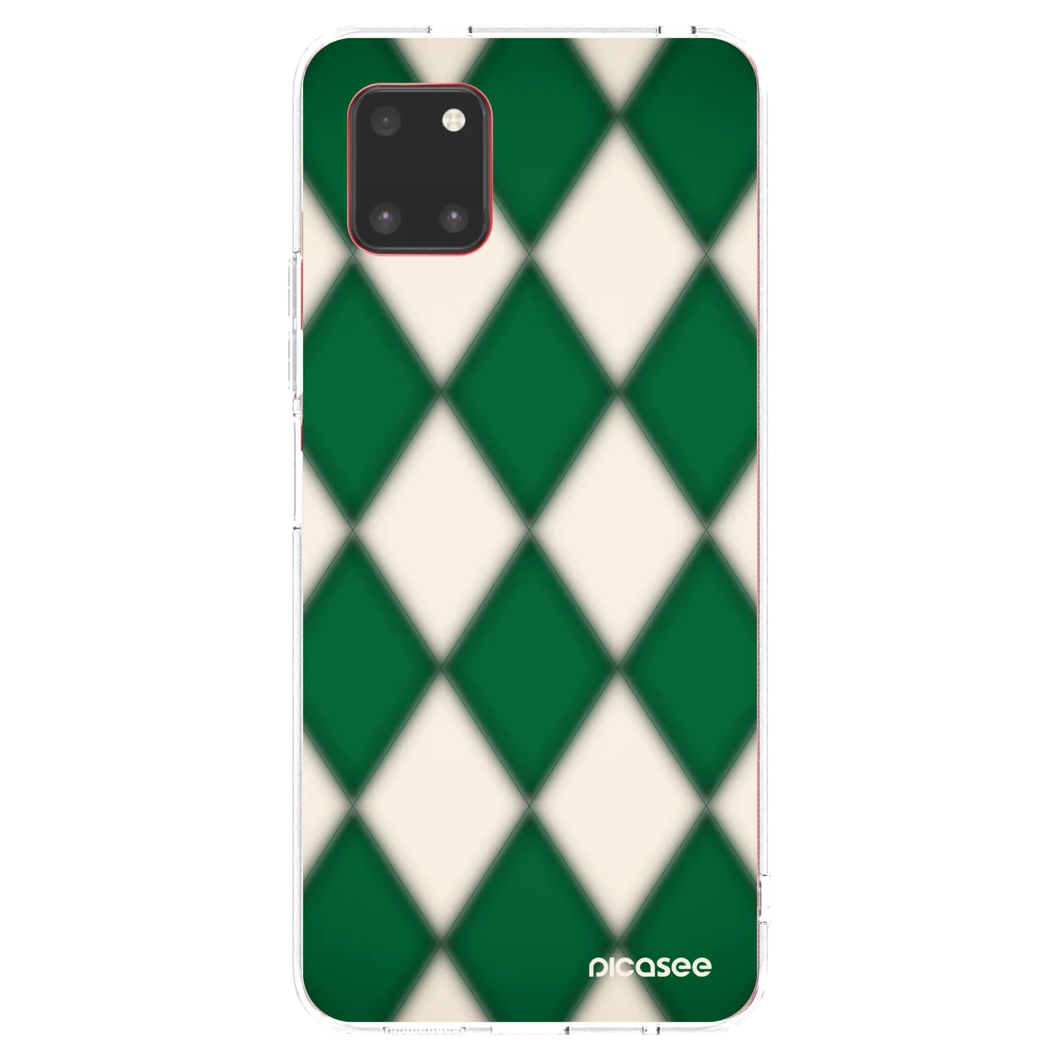 Picasee Samsung Galaxy Note 10 Lite N770F Hülle - Transparentes Silikon - Emerald Diamond
