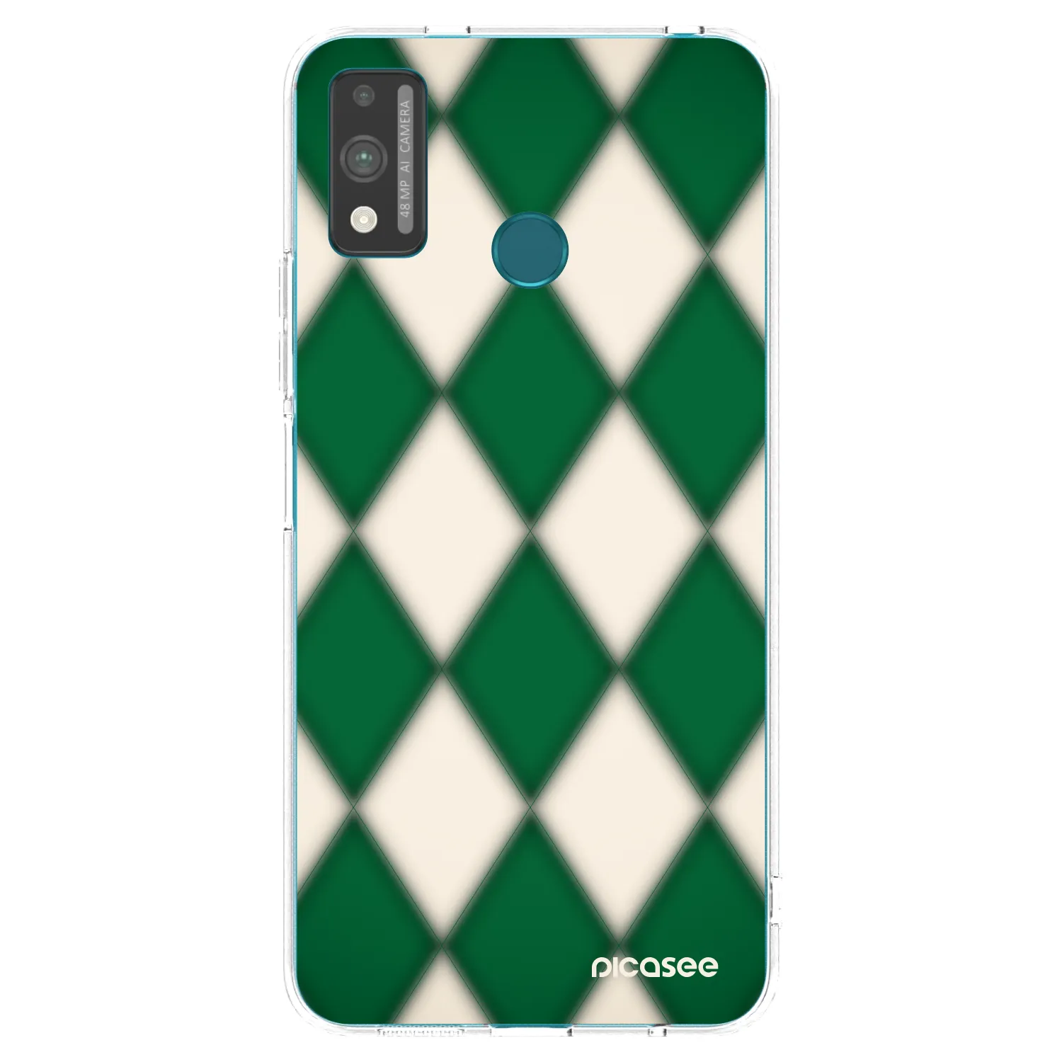 Picasee Honor 9X Lite Hülle - Transparentes Silikon - Emerald Diamond