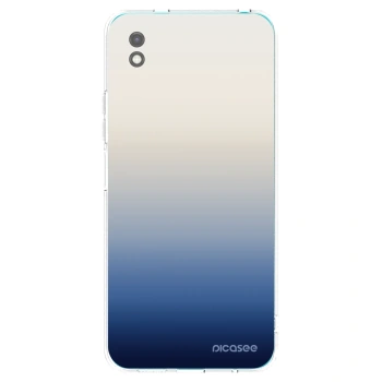 Picasee Xiaomi Redmi 9A Hülle - Schwarzes Silikon - Gravity Fade