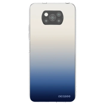 Picasee Xiaomi Poco X3 Hülle - Schwarzes Silikon - Gravity Fade