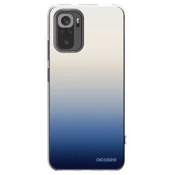 Picasee Xiaomi Redmi Note 10 Hülle - Transparentes Silikon - Gravity Fade