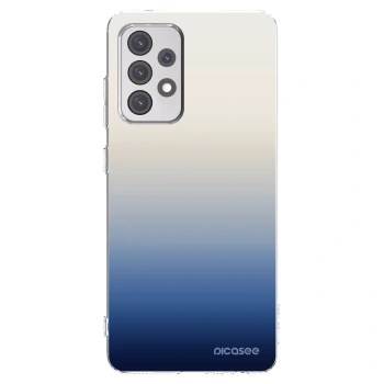 Picasee Samsung Galaxy A52 5G A525F Hülle - Transparentes Silikon - Gravity Fade