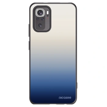 Picasee Xiaomi Redmi Note 10S Hülle - Schwarzes Silikon - Gravity Fade