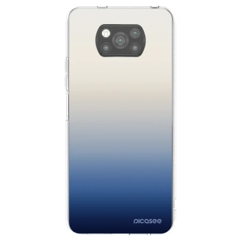 Picasee Xiaomi Poco X3 Pro Hülle - Schwarzes Silikon - Gravity Fade