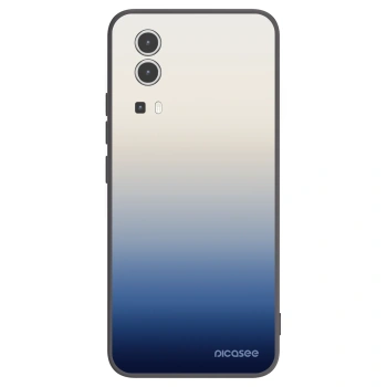 Picasee Vivo Y72 5G Hülle - Schwarzes Silikon - Gravity Fade