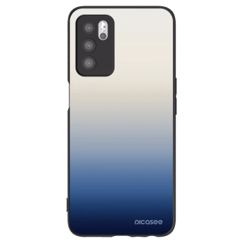 Picasee OPPO A16s Hülle - Schwarzes Silikon - Gravity Fade