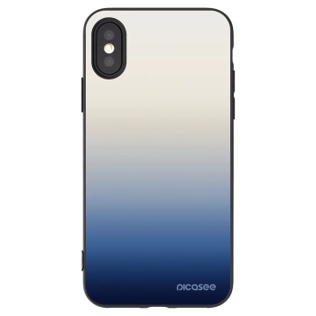 Picasee Apple iPhone X/XS Hülle - Schwarzes Silikon - Gravity Fade
