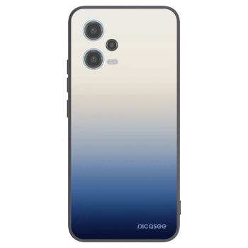 Picasee Xiaomi Redmi Note 12 5G Hülle - Schwarzes Silikon - Gravity Fade