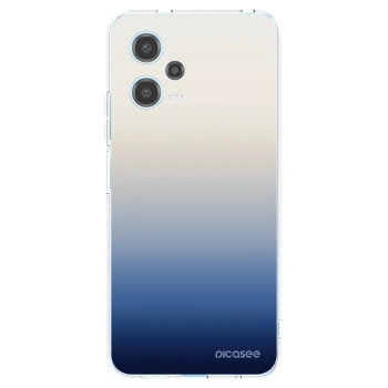 Picasee Xiaomi Redmi Note 12 5G Hülle - Transparentes Silikon - Gravity Fade