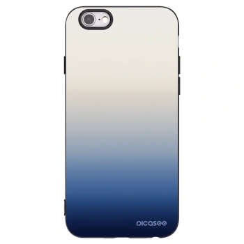 Picasee Apple iPhone 6/6S Hülle - Schwarzes Silikon - Gravity Fade