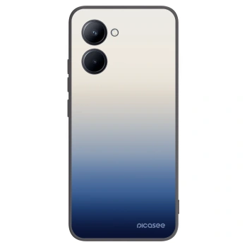 Picasee Realme C33 (2023) Hülle - Schwarzes Silikon - Gravity Fade