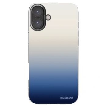 Picasee Apple iPhone 16 Plus Hülle - Transparentes Silikon - Gravity Fade
