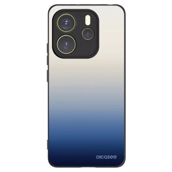 Picasee Xiaomi Redmi Note 14 4G Hülle - Schwarzes Silikon - Gravity Fade