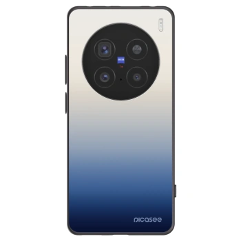 Picasee Vivo X200 Pro Hülle - Schwarzes Silikon - Gravity Fade