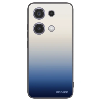 Picasee Xiaomi Redmi Note 14S Hülle - Schwarzes Silikon - Gravity Fade
