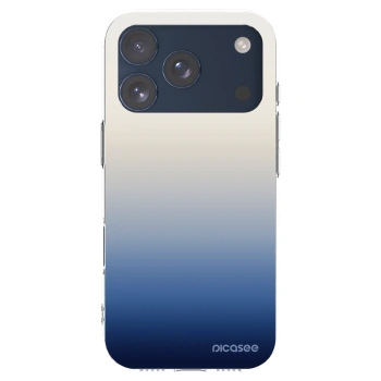 Picasee Apple iPhone 17 Pro Hülle - Transparentes Silikon - Gravity Fade
