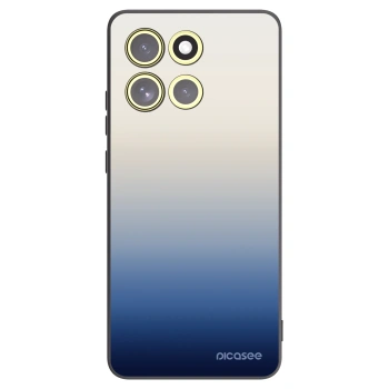 Picasee Motorola Moto G86 Power 5G Hülle - Schwarzes Silikon - Gravity Fade