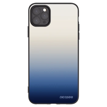 Picasee Apple iPhone 11 Pro Max Hülle - Schwarzes Silikon - Gravity Fade