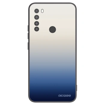 Picasee Xiaomi Redmi Note 8 Hülle - Schwarzes Silikon - Gravity Fade