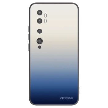 Picasee Xiaomi Mi Note 10 (Pro) Hülle - Schwarzes Silikon - Gravity Fade