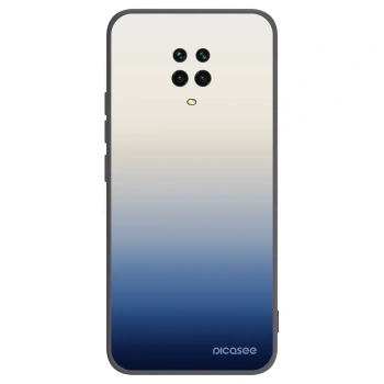 Picasee Xiaomi Redmi Note 9 Pro Hülle - Schwarzes Silikon - Gravity Fade