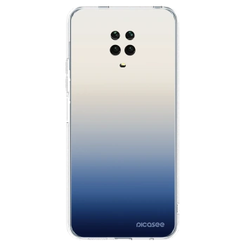 Picasee Xiaomi Redmi Note 9S Hülle - Transparentes Silikon - Gravity Fade