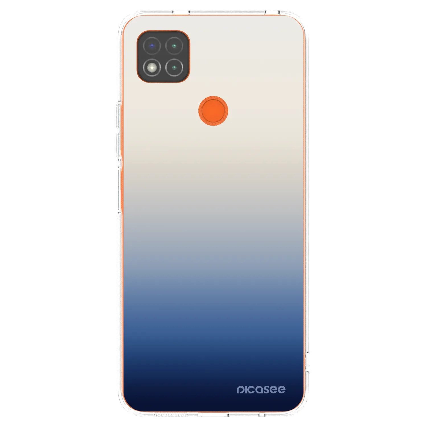 Picasee Xiaomi Redmi 9C Hülle - Transparentes Silikon - Gravity Fade