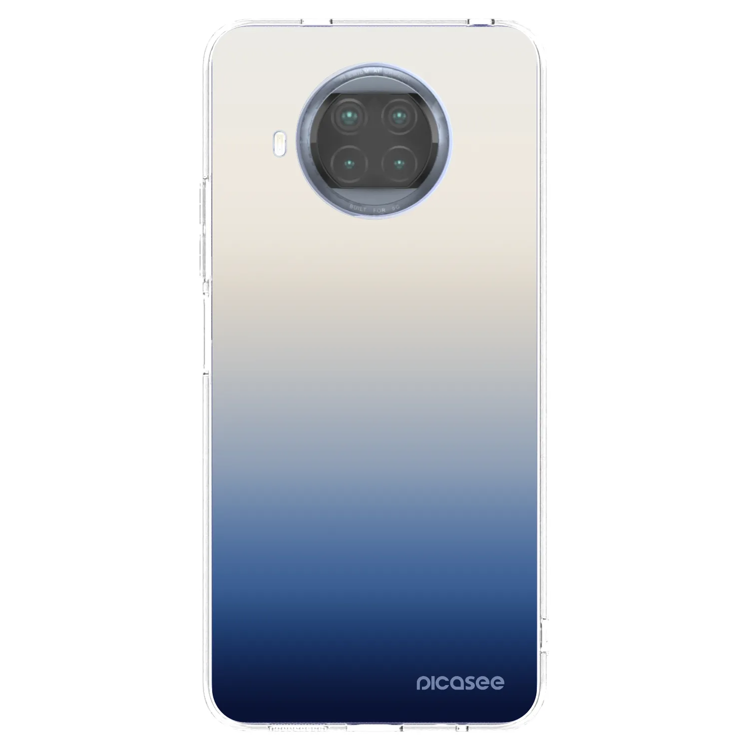 Picasee Xiaomi Mi 10T Lite Hülle - Transparentes Silikon - Gravity Fade