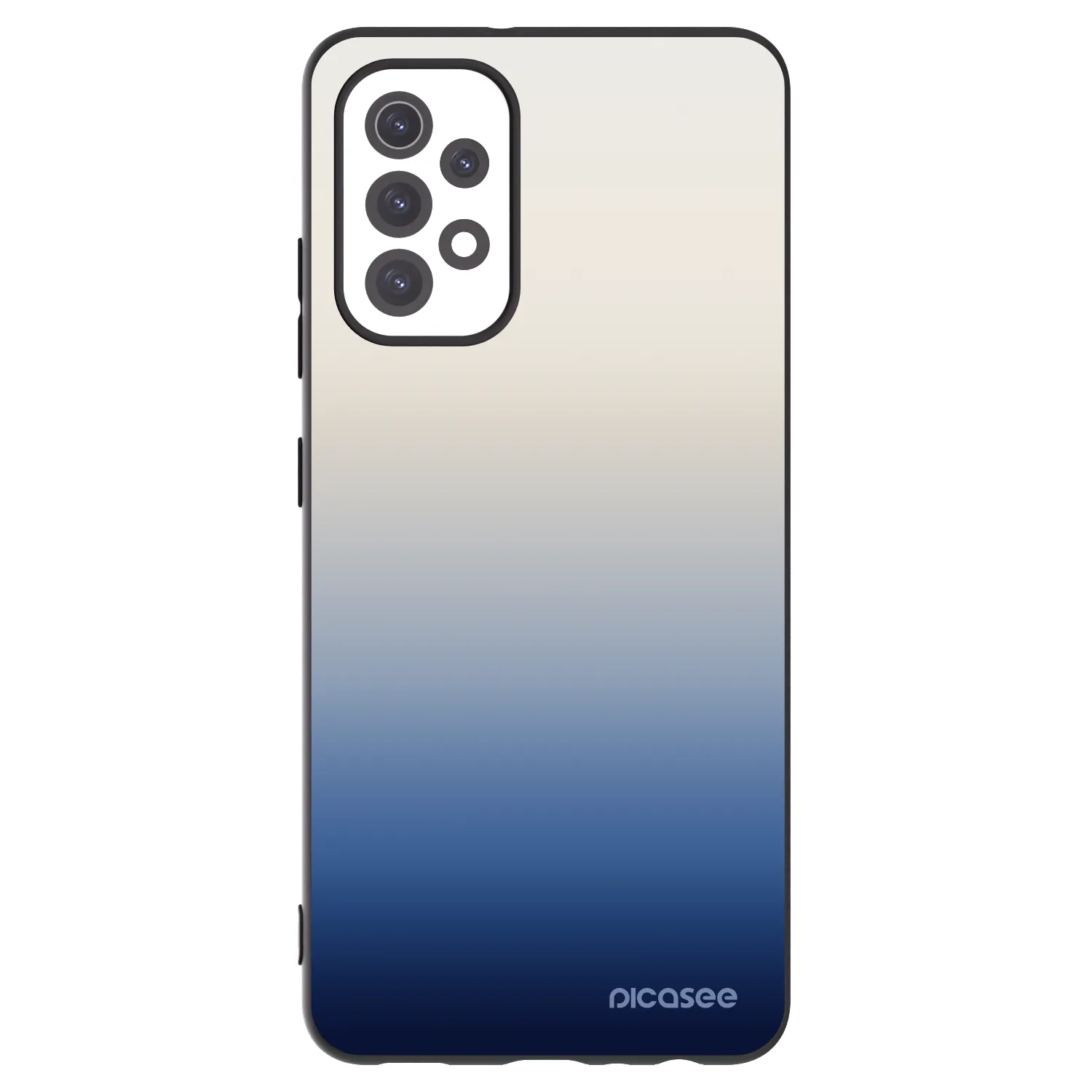 Picasee Samsung Galaxy A32 5G A326B Hülle - Schwarzes Silikon - Gravity Fade