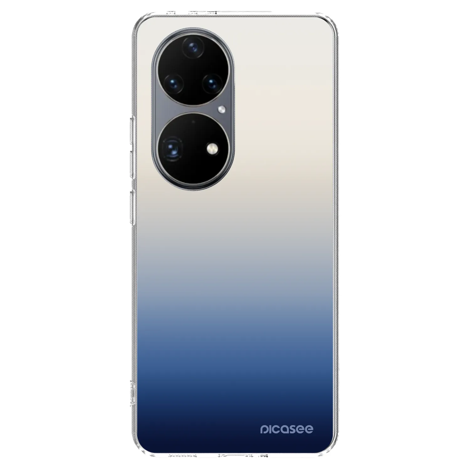 Picasee Huawei P50 Hülle - Transparentes Silikon - Gravity Fade
