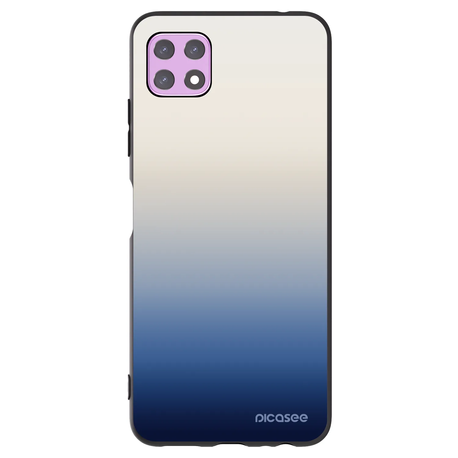 Picasee Samsung Galaxy A22 A226B 5G Hülle - Schwarzes Silikon - Gravity Fade