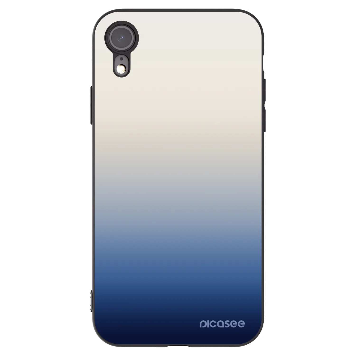 Picasee Apple iPhone 6 Plus/6S Plus Hülle - Schwarzes Silikon - Gravity Fade