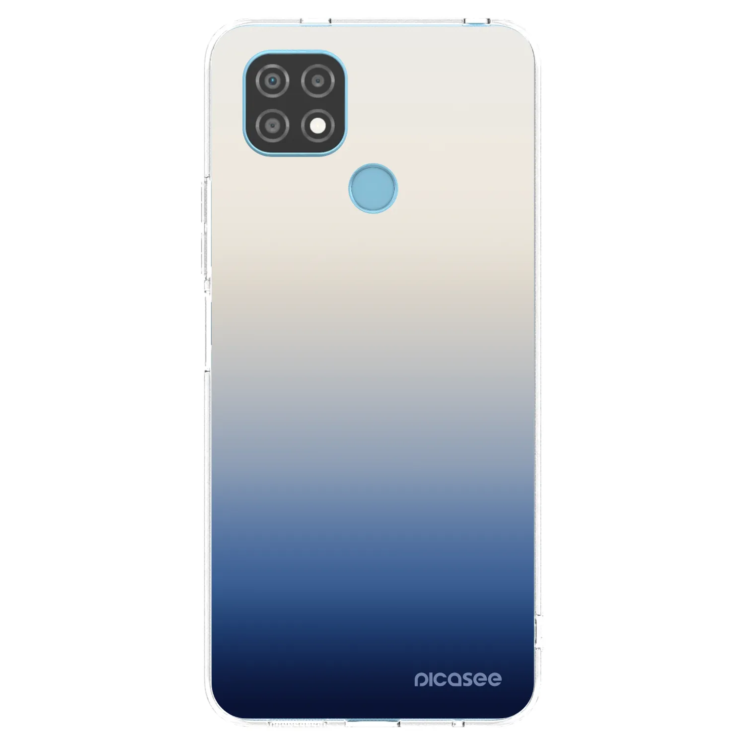 Picasee Realme C21 Hülle - Transparentes Silikon - Gravity Fade