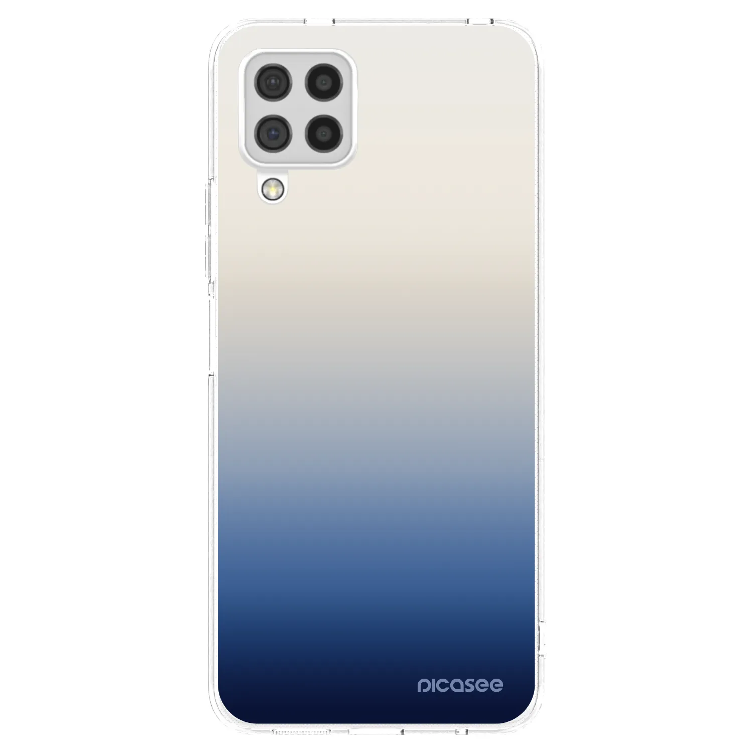 Picasee Samsung Galaxy A22 A225F 4G Hülle - Transparentes Silikon - Gravity Fade