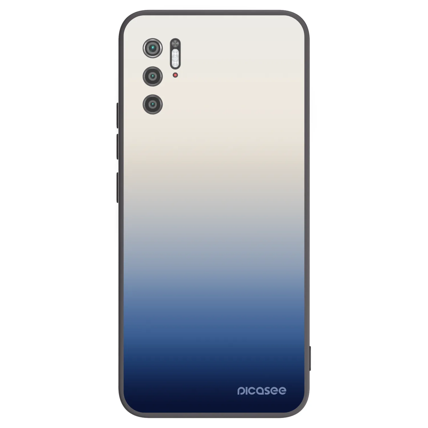 Picasee Xiaomi Poco M3 Pro 5G Hülle - Schwarzes Silikon - Gravity Fade