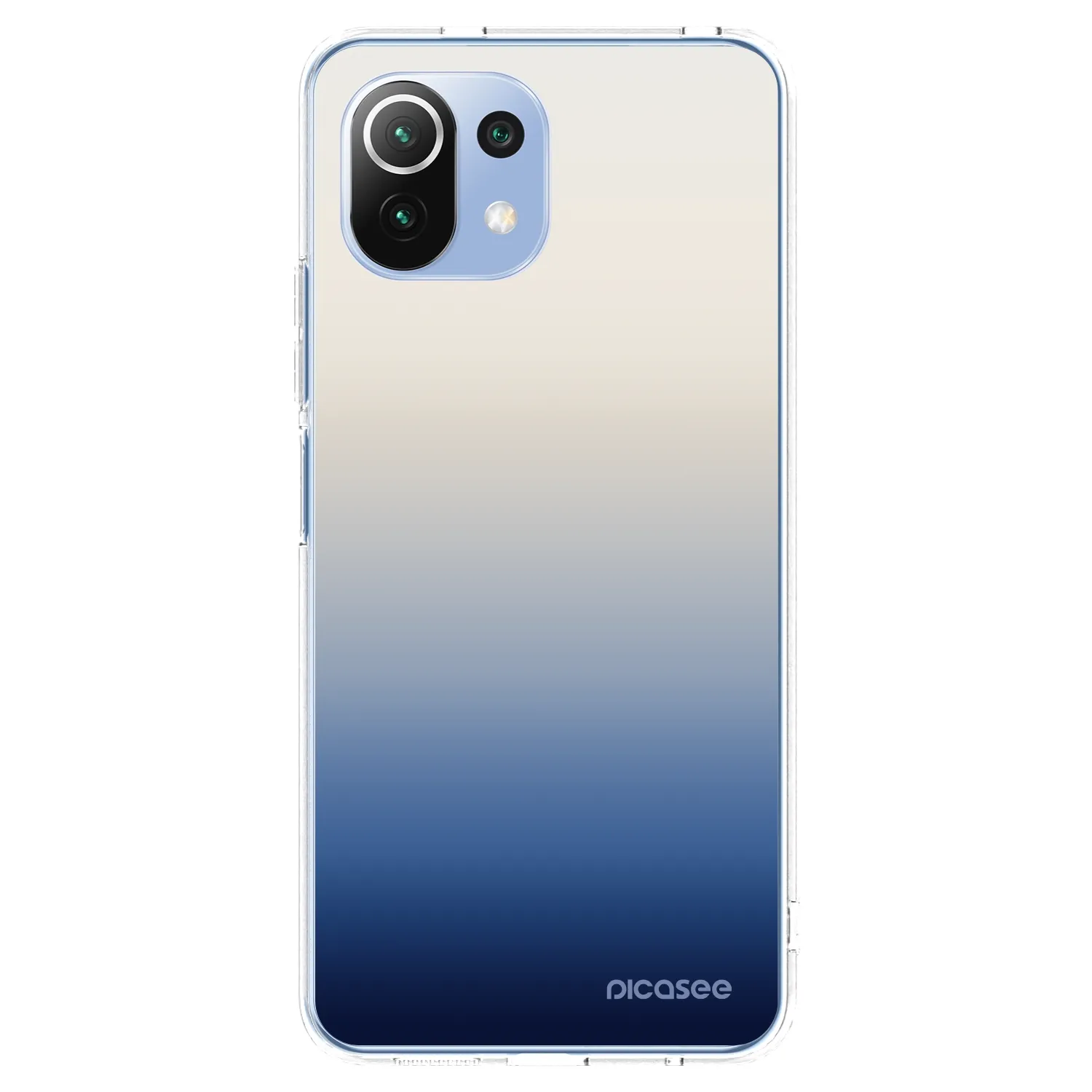 Picasee Xiaomi 11 Lite 5G NE Hülle - Transparentes Silikon - Gravity Fade