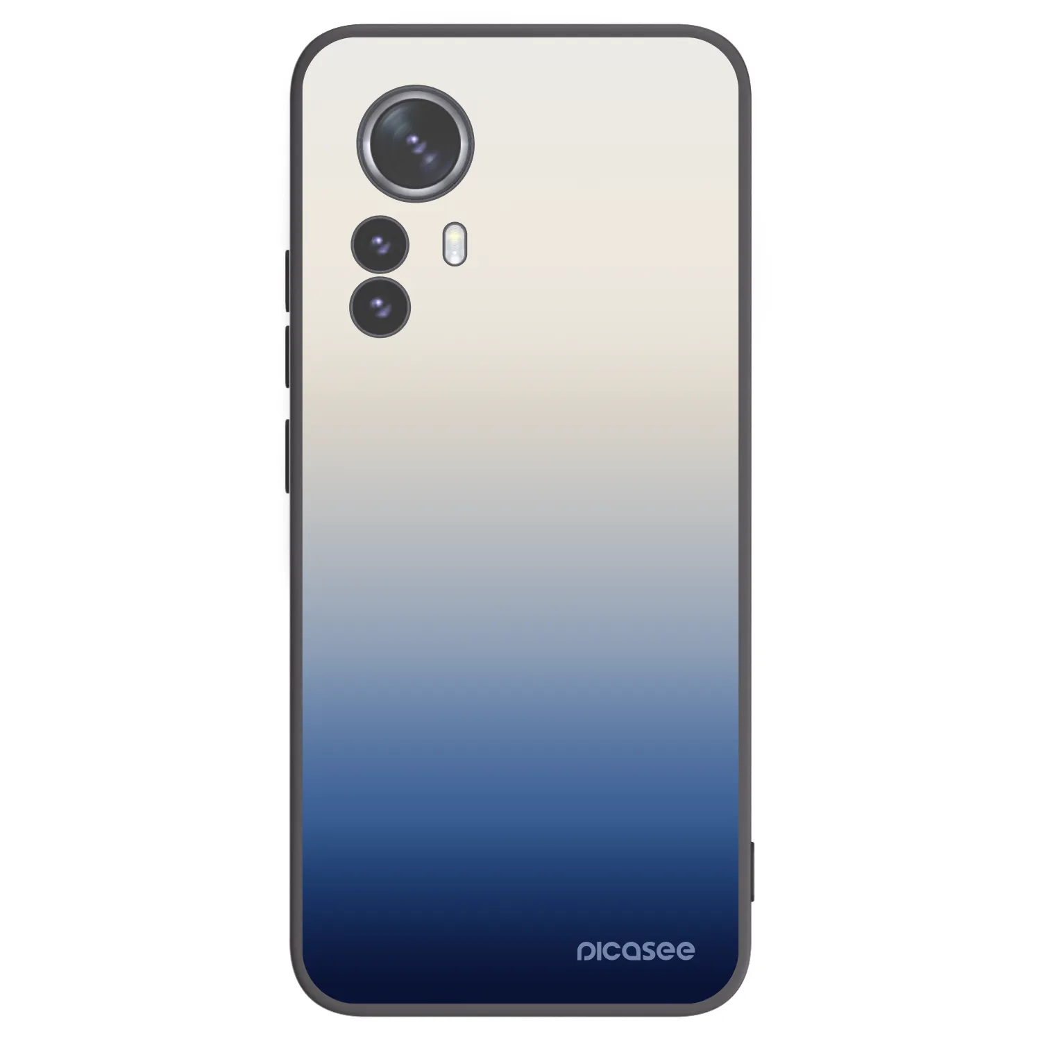 Picasee Xiaomi 12 Pro Hülle - Schwarzes Silikon - Gravity Fade