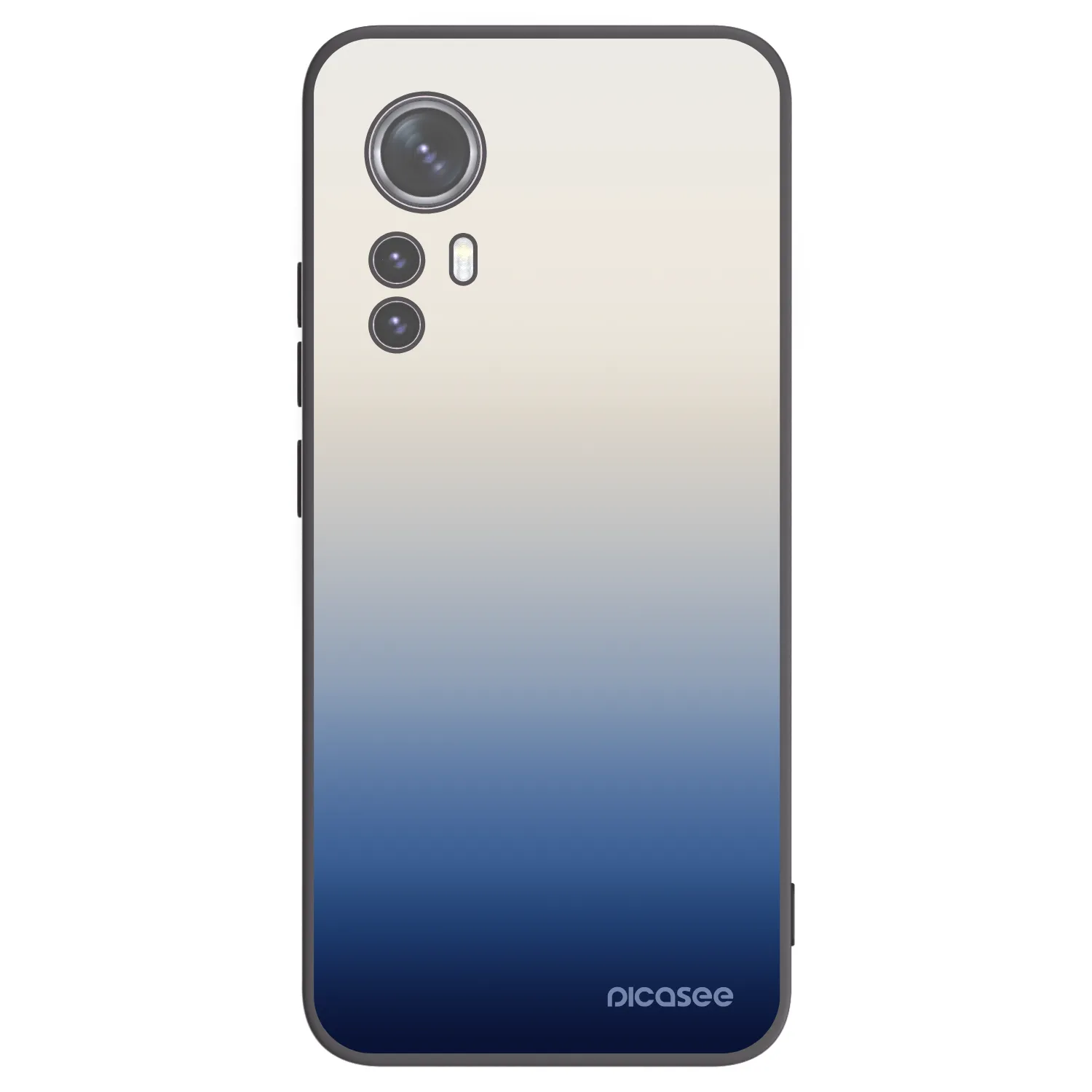 Picasee Xiaomi 12X Hülle - Schwarzes Silikon - Gravity Fade