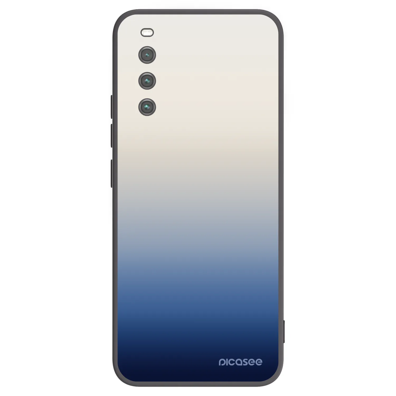 Picasee Sony Xperia 10 IV 5G Hülle - Schwarzes Silikon - Gravity Fade