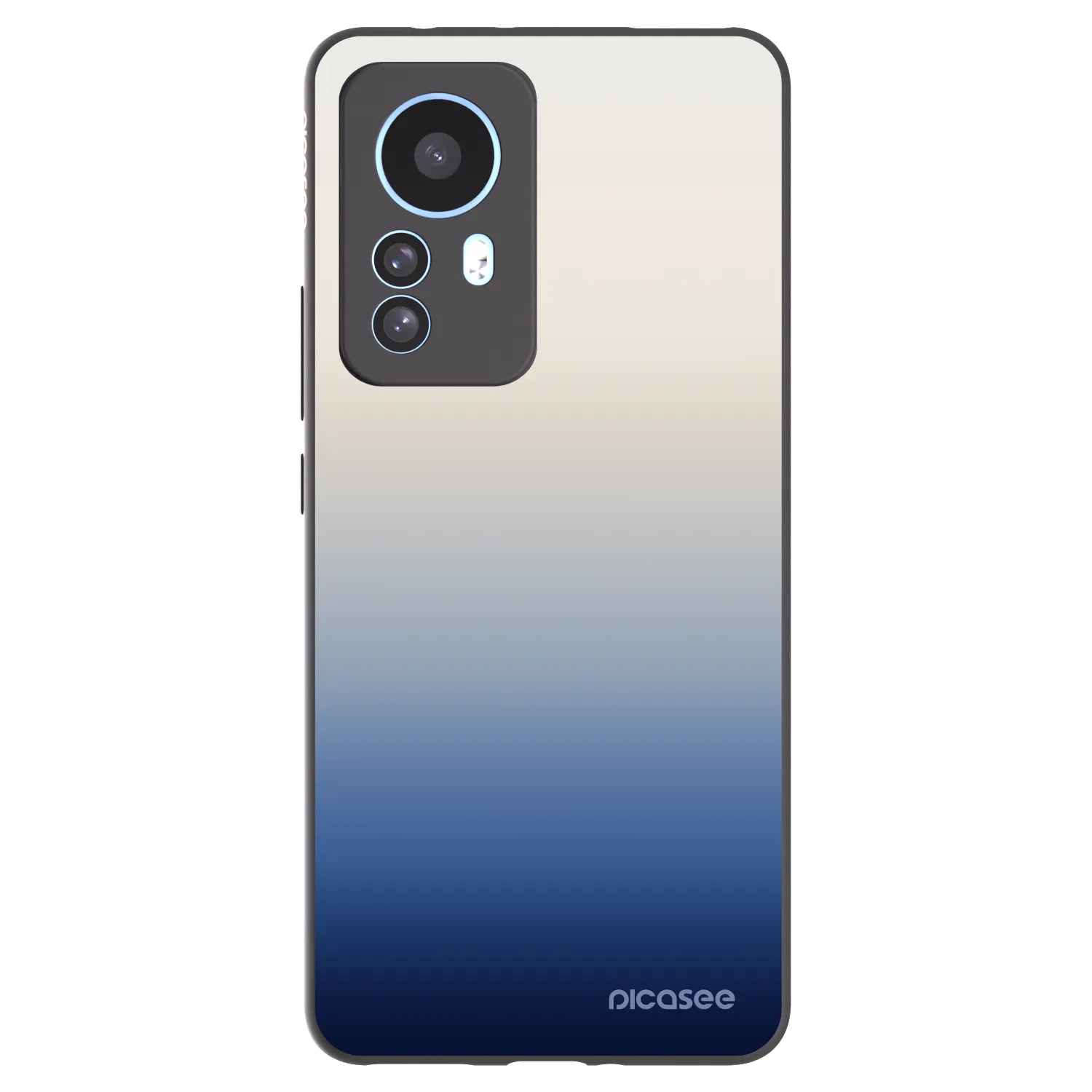 Picasee Xiaomi 12T Pro Hülle - Schwarzes Silikon - Gravity Fade