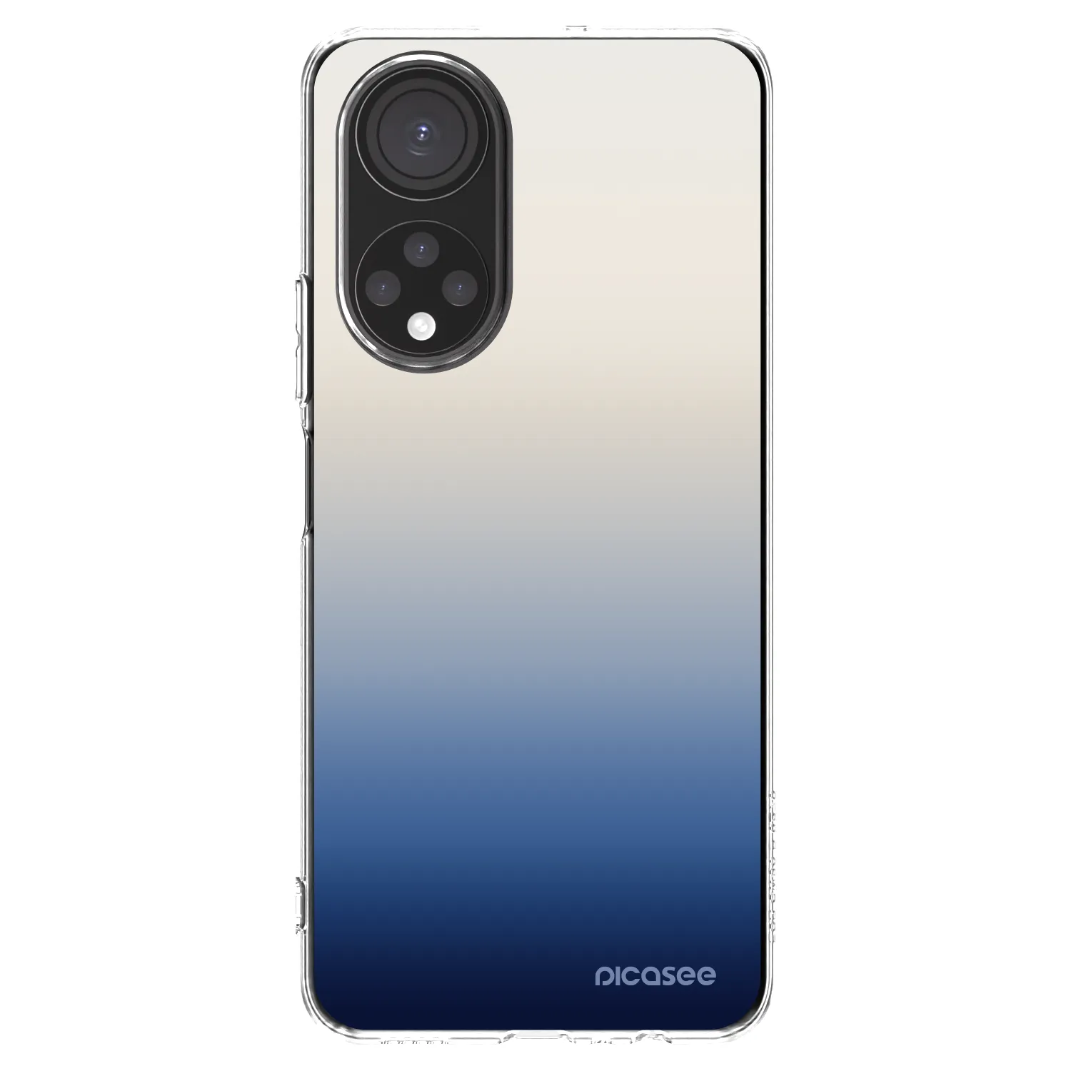 Picasee Honor X7 Hülle - Transparentes Silikon - Gravity Fade