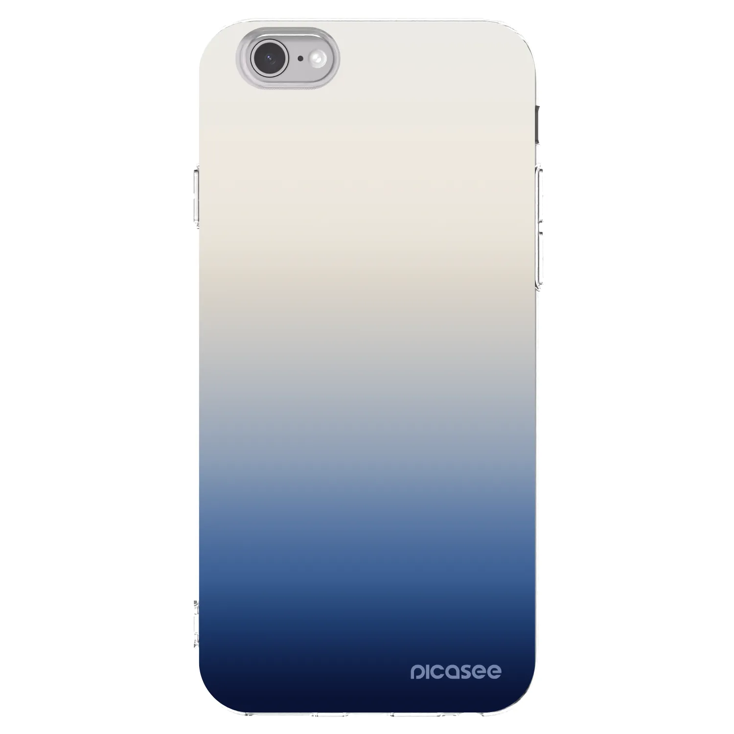 Picasee Apple iPhone 6/6S Hülle - Transparentes Silikon - Gravity Fade