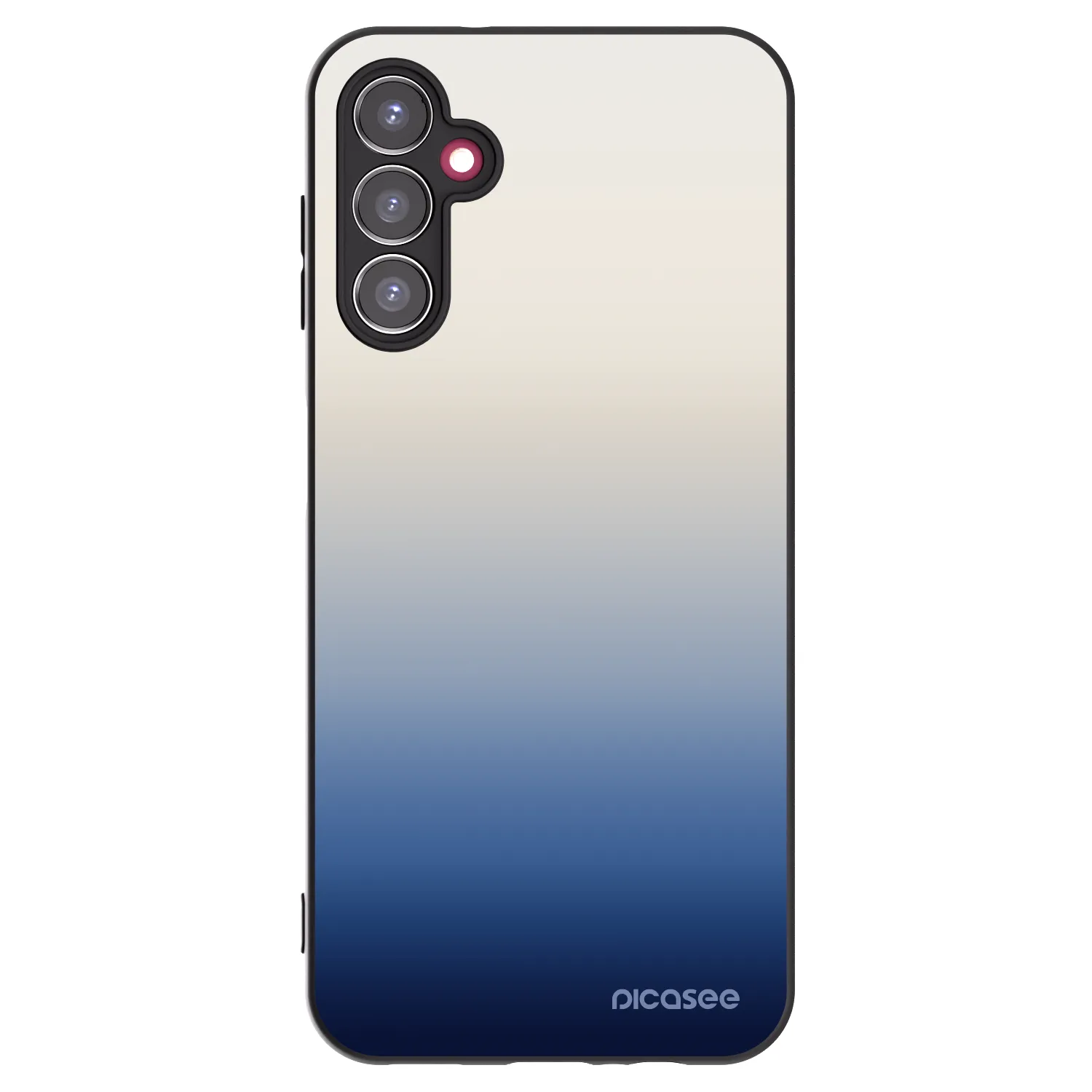 Picasee Samsung Galaxy A14 5G A146P Hülle - Schwarzes Silikon - Gravity Fade