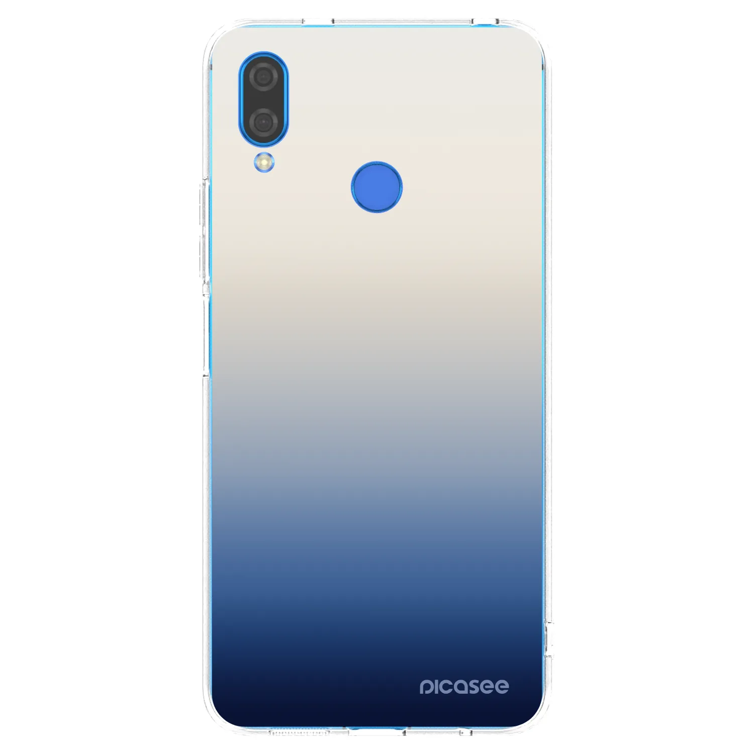 Picasee Huawei Nova 3 Hülle - Transparentes Silikon - Gravity Fade